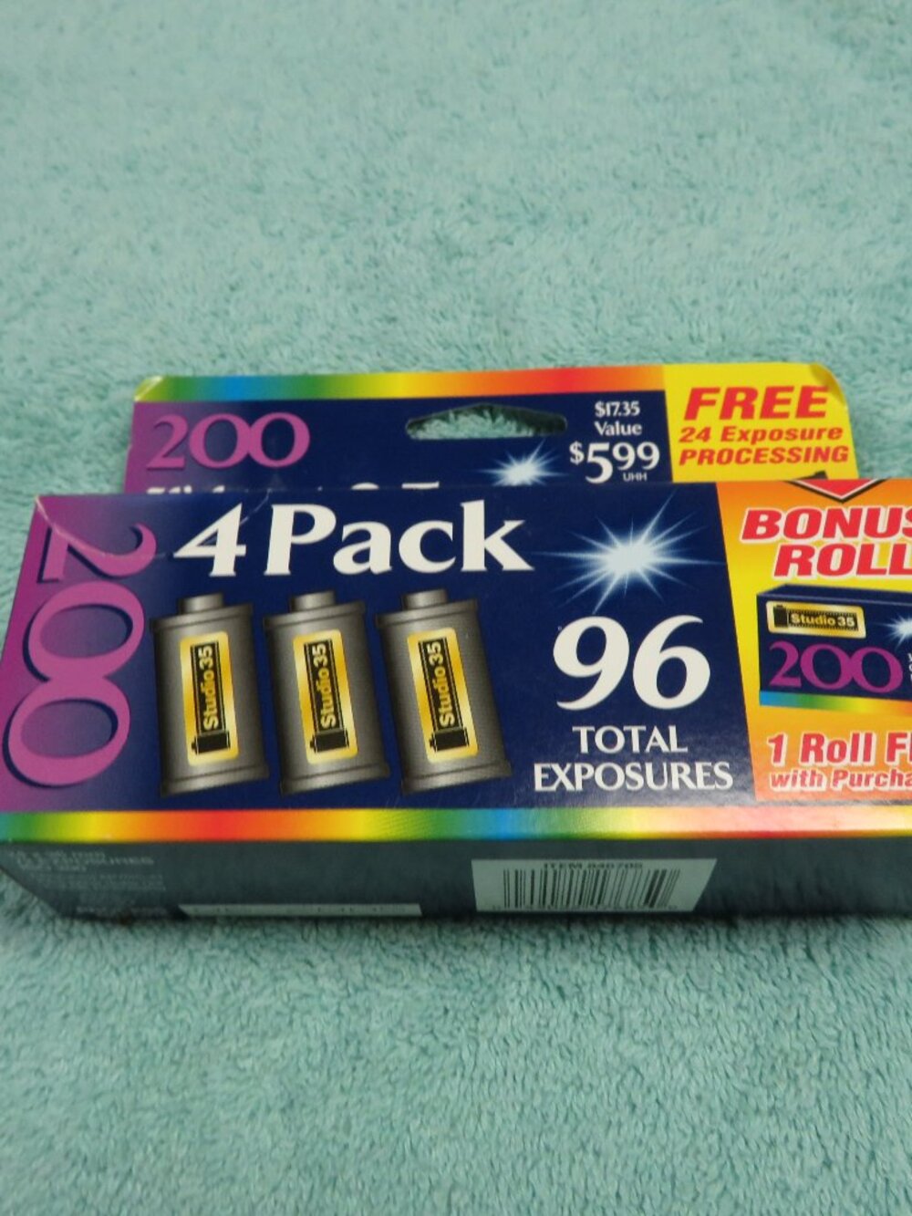 35 mm Color Print Film - 4 rolls - New